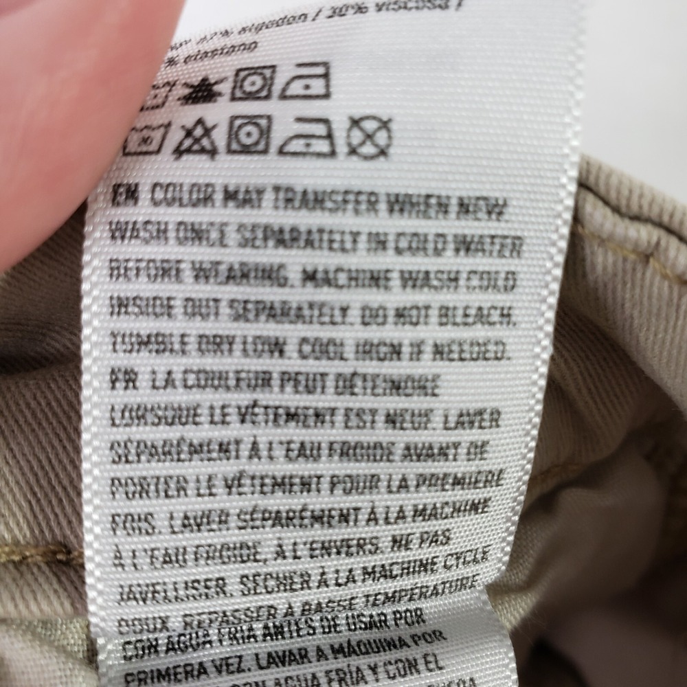 American Eagle Curvy Hi-Rise Super Stretch Skinny Trousers Tan Womens 2 Short‎ - Picture 7 of 11